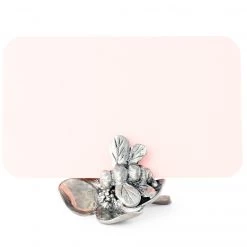 Vagabond House Bee Place Card Holder Garden Friends