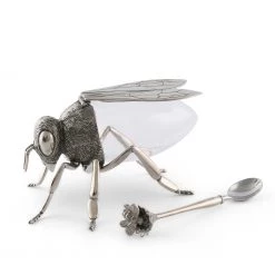 Vagabond House Garden Friends Bee Statuette Honeypot 7 Vagabond House Garden Friends Bee Statuette Honeypot