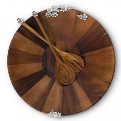 Vagabond House Lilacs Salad Bowl And Servers