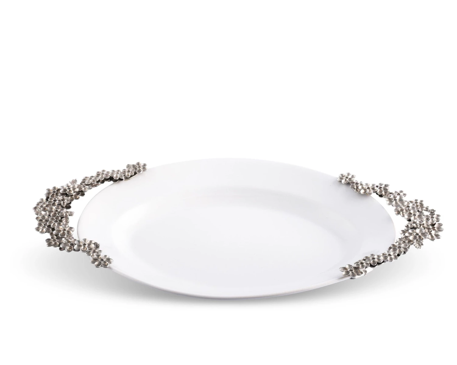 Vagabond House Lilacs Stoneware Serving Tray 2 Vagabond House Lilacs Stoneware Serving Tray