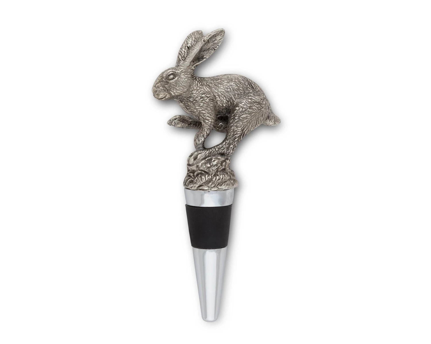 Vagabond House Pewter Jumping Hare Bottler Stopper Bottle Stoppers 1 Vagabond House Pewter Jumping Hare Bottler Stopper Bottle Stoppers