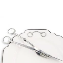 Vagabond House Bit Five Piece Flatware Set - Stainless Steel Matt Silver