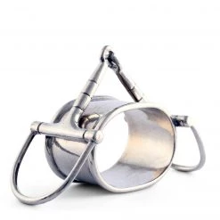 Vagabond House Bit Napkin Ring Equestrian