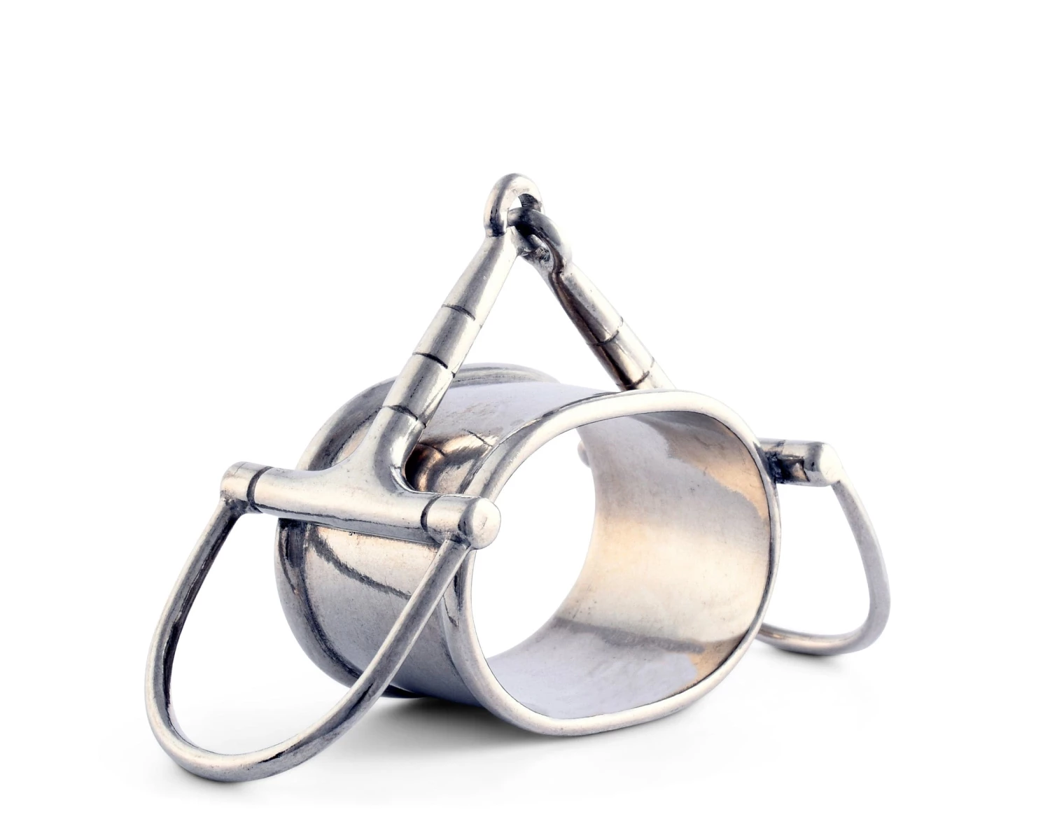 Vagabond House Bit Napkin Ring Equestrian 1 Vagabond House Bit Napkin Ring Equestrian