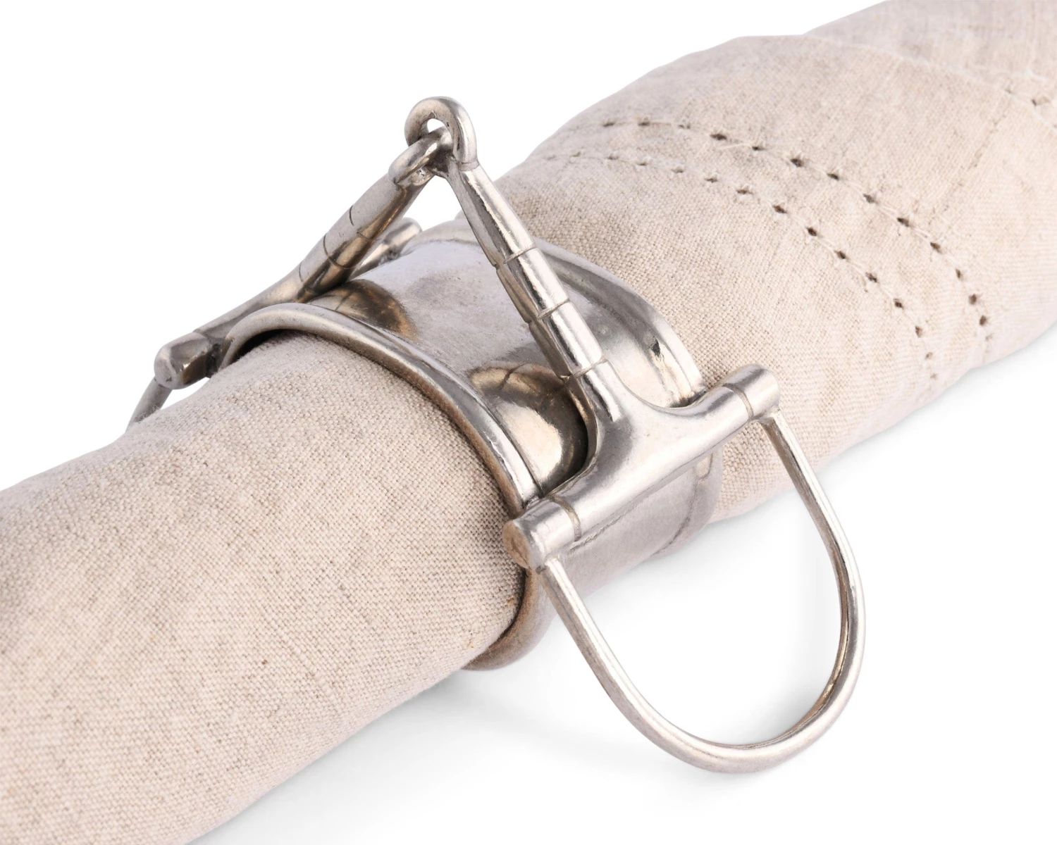 Vagabond House Bit Napkin Ring Equestrian 2 Vagabond House Bit Napkin Ring Equestrian