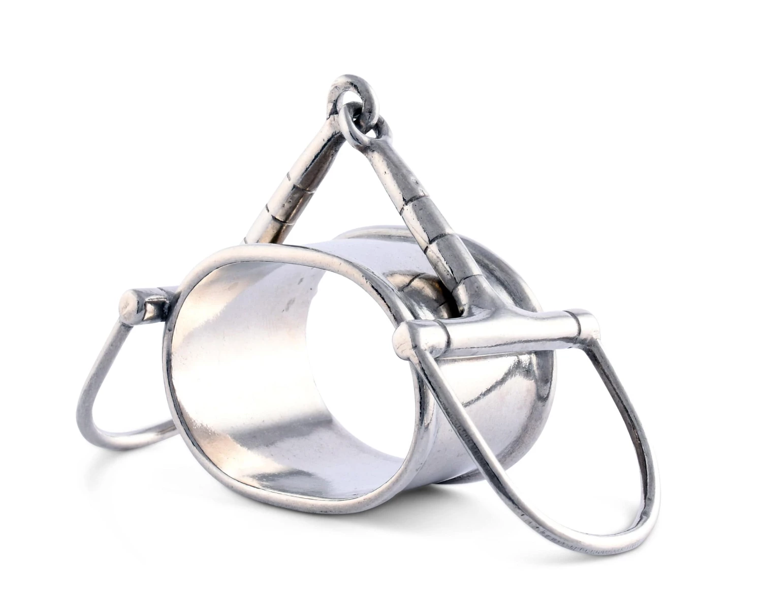 Vagabond House Bit Napkin Ring Equestrian 3 Vagabond House Bit Napkin Ring Equestrian