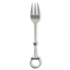 Vagabond House Equestrian Bit Serving Fork - Stainless Steel Matt Silver