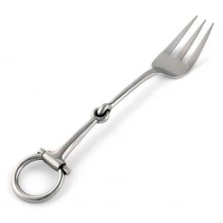 Vagabond House Equestrian Bit Serving Fork - Stainless Steel Matt Silver