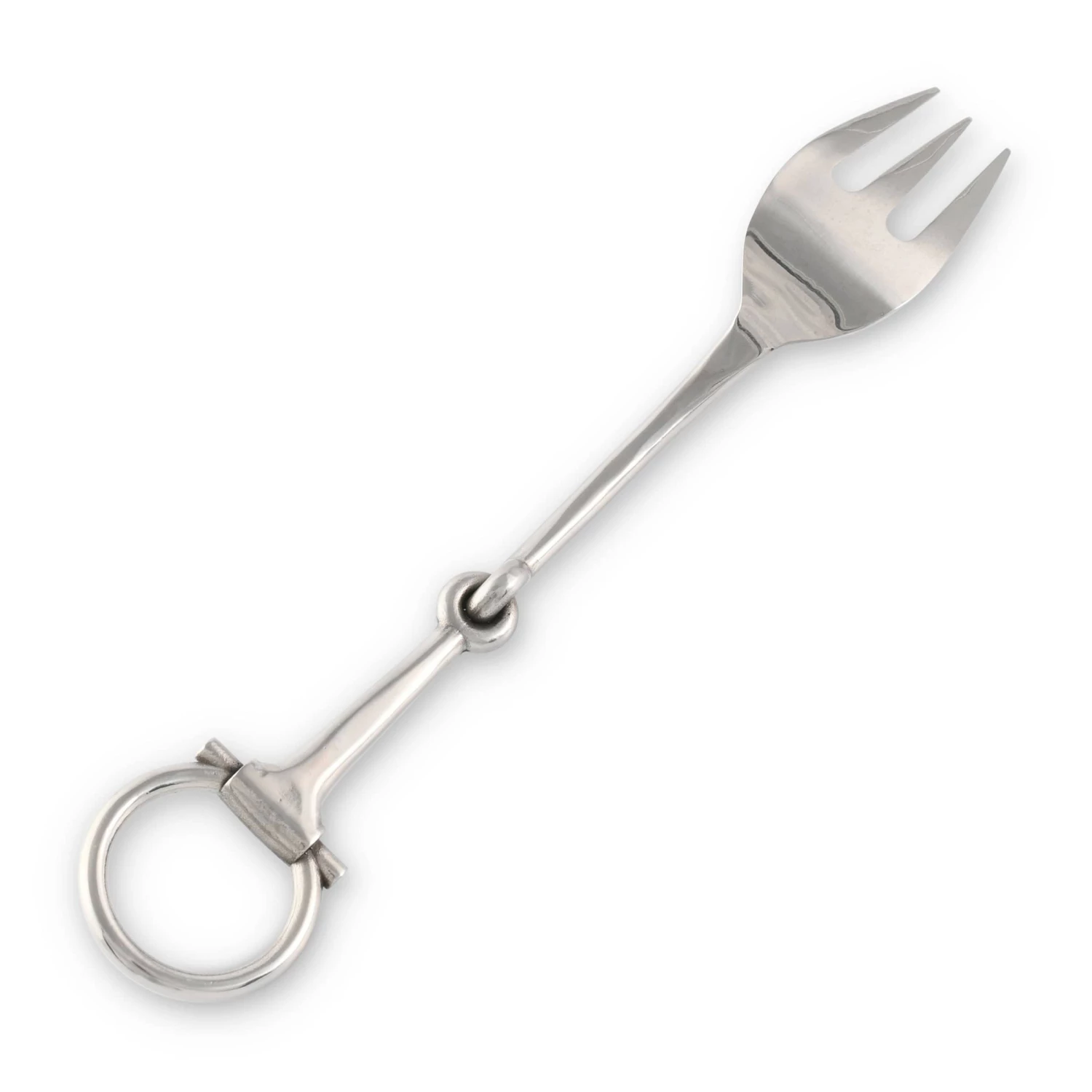 Vagabond House Equestrian Bit Serving Fork - Stainless Steel Matt Silver 3 Vagabond House Equestrian Bit Serving Fork - Stainless Steel Matt Silver
