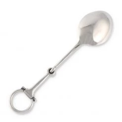 Vagabond House Bit Serving Spoon - Stainless Steel Matt Silver Equestrian 5 Vagabond House Bit Serving Spoon - Stainless Steel Matt Silver Equestrian