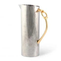 Vagabond House Equestrian Bit Handle Stainless Steel Pitcher