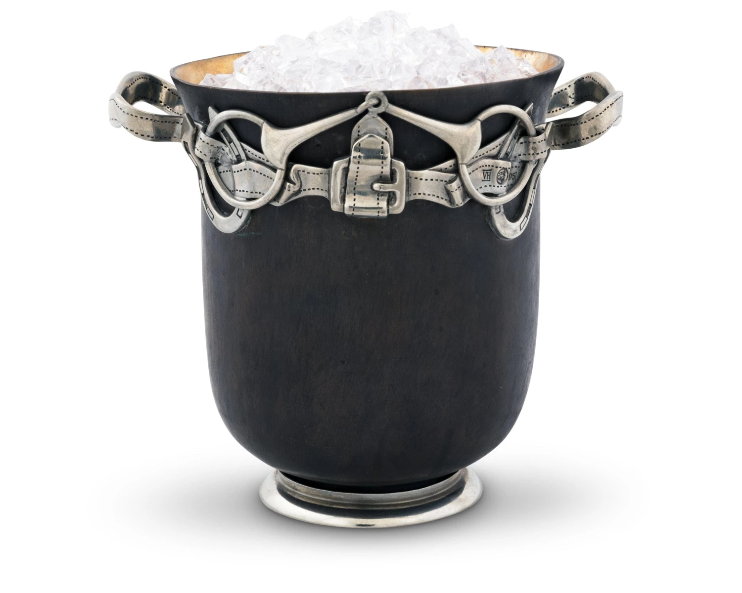 Vagabond House Equestrian Bronze Ice Bucket 1 Vagabond House Equestrian Bronze Ice Bucket