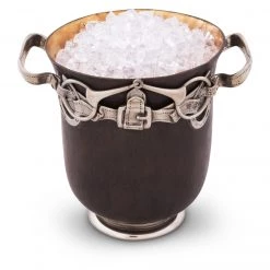Vagabond House Equestrian Bronze Ice Bucket