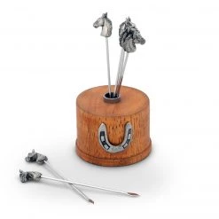 Vagabond House Equestrian Cheese Pick Set