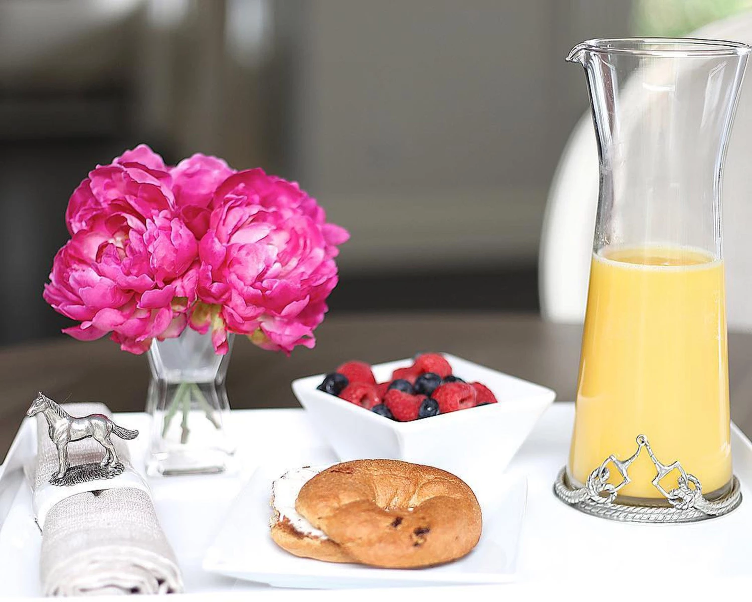 Vagabond House Equestrian D Bit Wine Carafe 5 Vagabond House Equestrian D Bit Wine Carafe