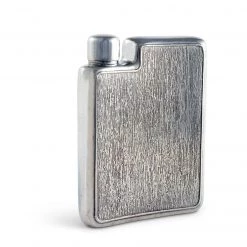 Vagabond House Equestrian Pewter Flask