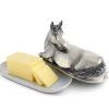 Vagabond House Horse Butter Dish Equestrian