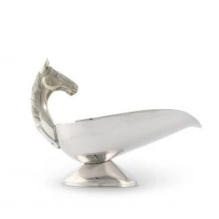 Vagabond House Horse Handle Stainless Steel Gravy / Sauce Server Equestrian
