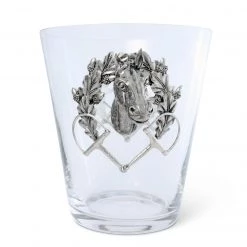 Vagabond House Equestrian Horse Head Glass Ice Bucket 9 Vagabond House Equestrian Horse Head Glass Ice Bucket