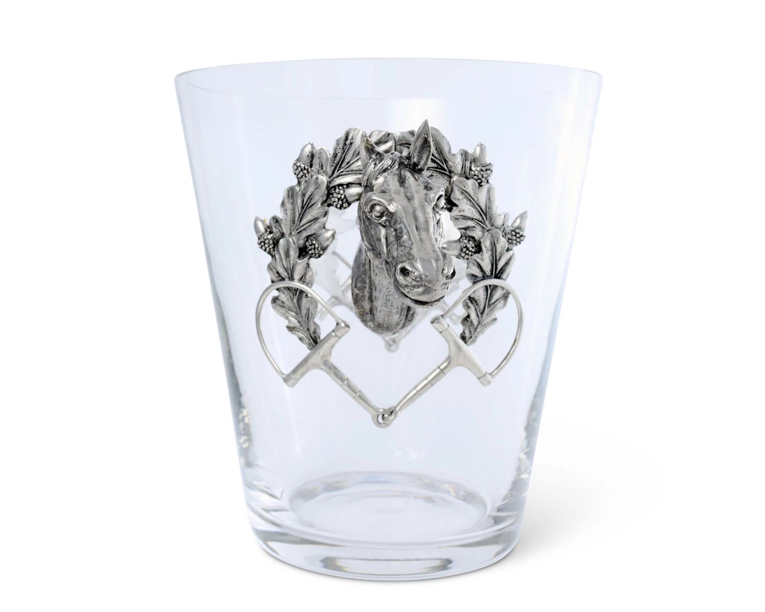 Vagabond House Equestrian Horse Head Glass Ice Bucket 5 Vagabond House Equestrian Horse Head Glass Ice Bucket