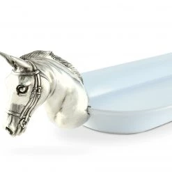 Vagabond House Horse Head Oblong Stoneware Tray