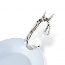 Vagabond House Horse Head Oblong Stoneware Tray