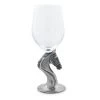 Vagabond House Horse Head Wine Glass