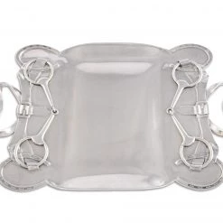 Vagabond House Horseshoe & Bit Serving Tray