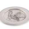 Vagabond House Pewter Thoroughbred Horse Charger Equestrian