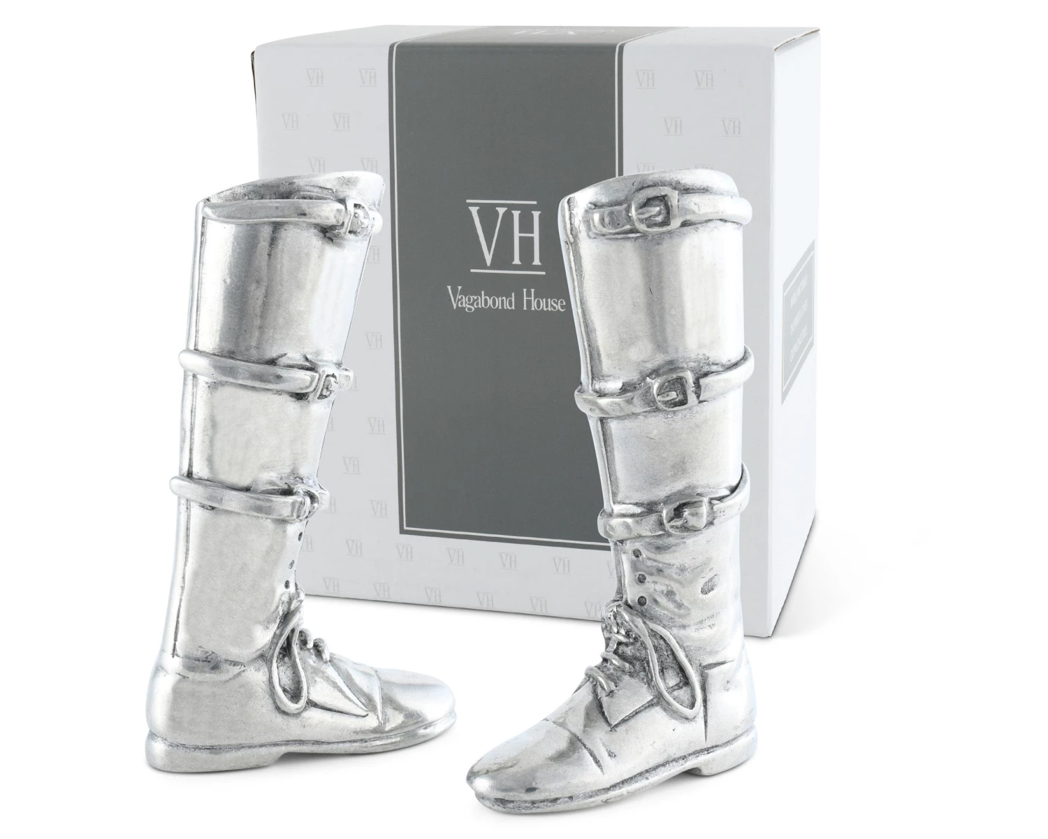 Vagabond House Riding Boot Salt & Pepper Set Equestrian 6 Vagabond House Riding Boot Salt & Pepper Set Equestrian