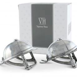 Vagabond House Riding Hat Salt & Pepper Set