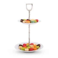 Vagabond House Stirrup Dessert Stand Equestrian