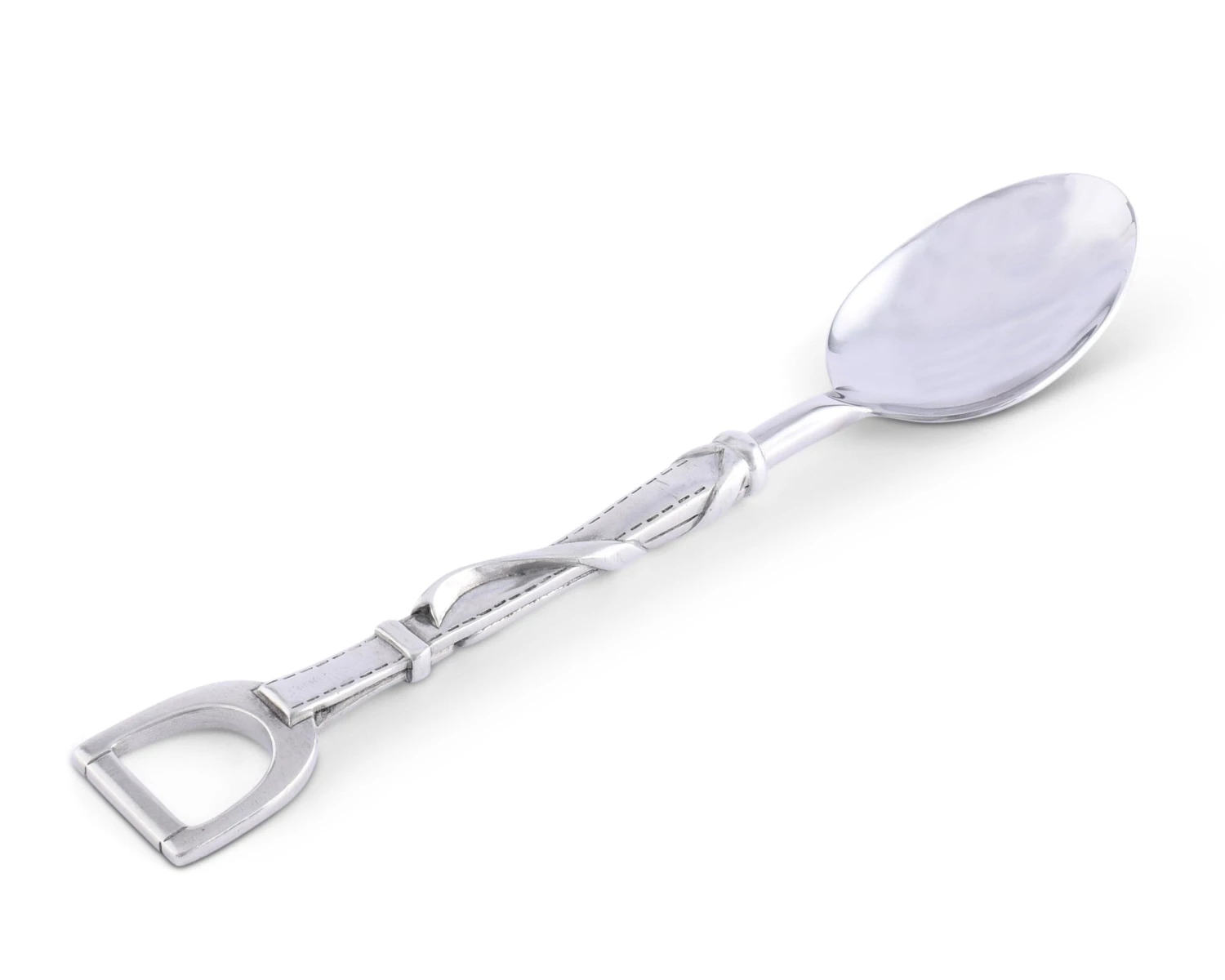 Vagabond House Stirrup Serving Spoon Equestrian 1 Vagabond House Stirrup Serving Spoon Equestrian