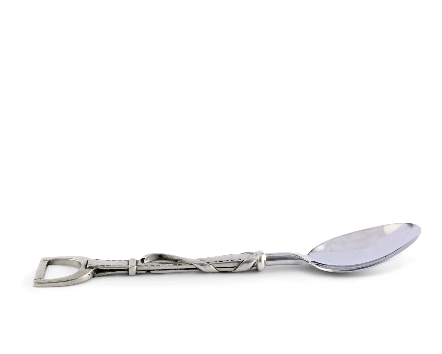 Vagabond House Stirrup Serving Spoon Equestrian 2 Vagabond House Stirrup Serving Spoon Equestrian