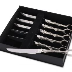 Vagabond House Stirrup Steak Knife Set