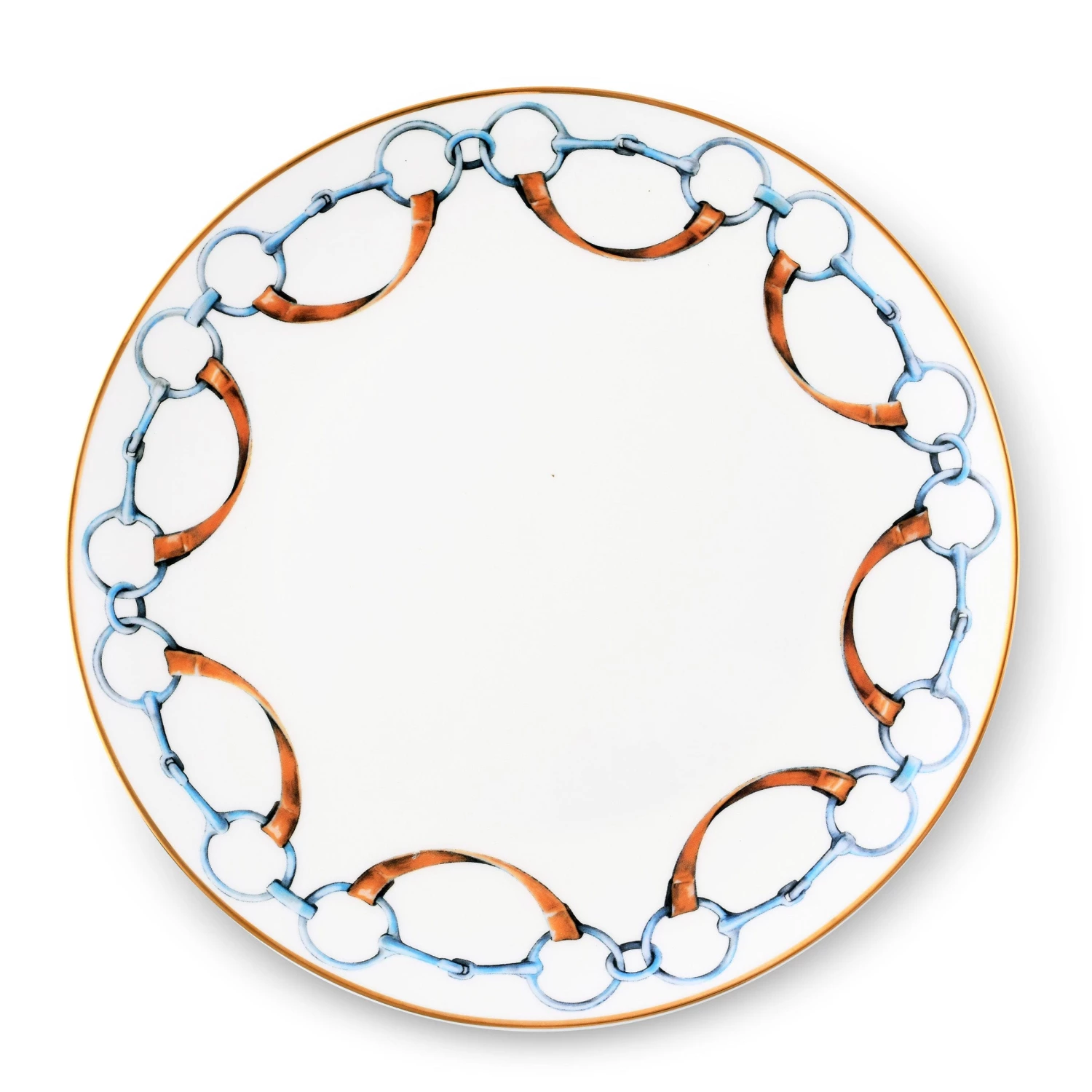 Vagabond House Wellington Bit Pattern Bone China Round Dinner Plate Dinnerware 1 Vagabond House Wellington Bit Pattern Bone China Round Dinner Plate Dinnerware