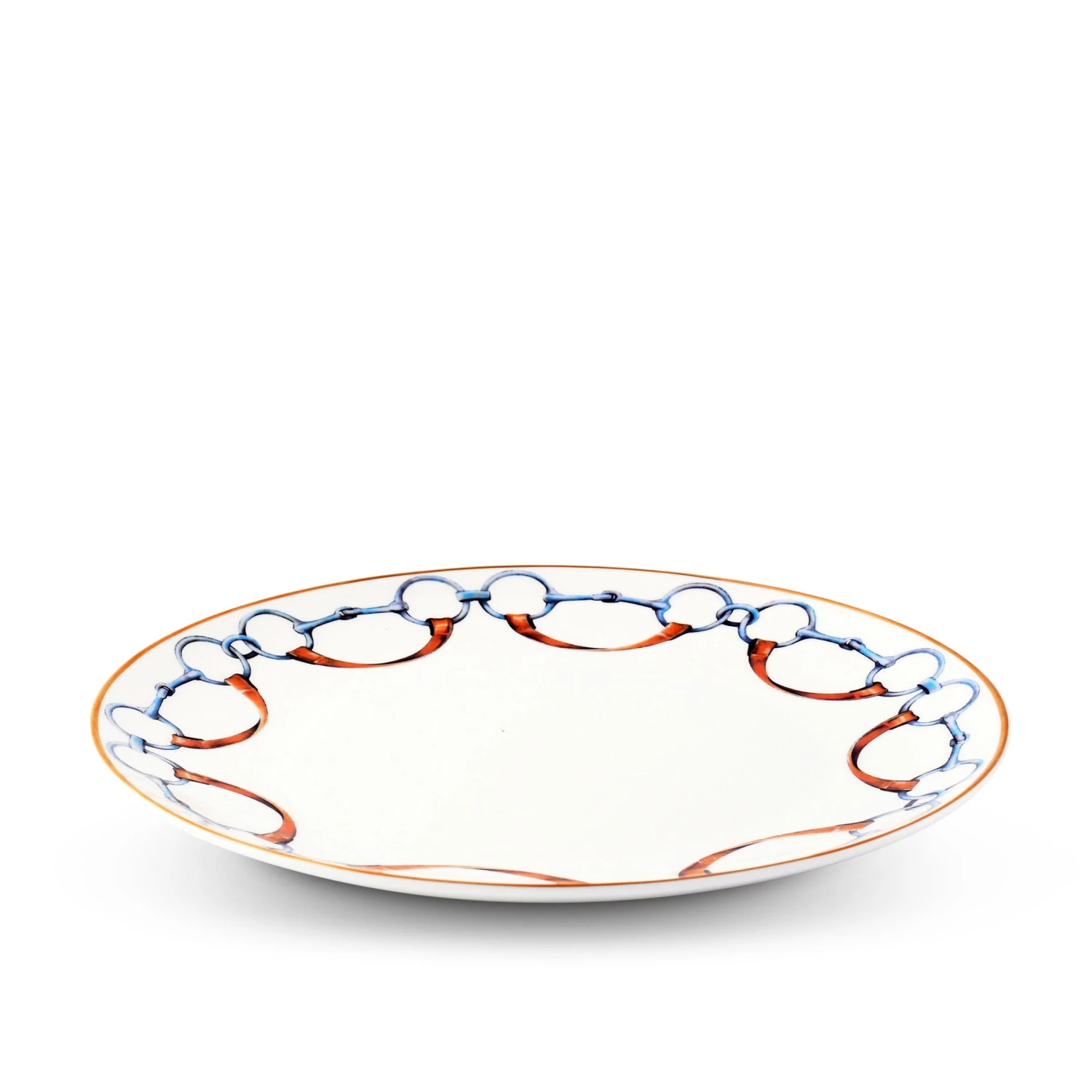 Vagabond House Wellington Bit Pattern Bone China Round Dinner Plate Dinnerware 2 Vagabond House Wellington Bit Pattern Bone China Round Dinner Plate Dinnerware