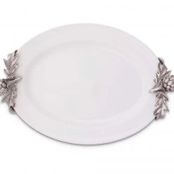 Vagabond House Artichoke Stoneware Deep Tray