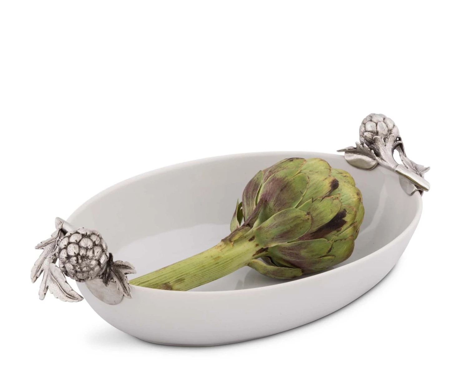 Vagabond House Artichoke Stoneware Serving Dish Farmer's Market 1 Vagabond House Artichoke Stoneware Serving Dish Farmer's Market