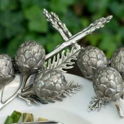 Vagabond House Artichoke Stoneware Tray Farmer's Market 5 Vagabond House Artichoke Stoneware Tray Farmer's Market