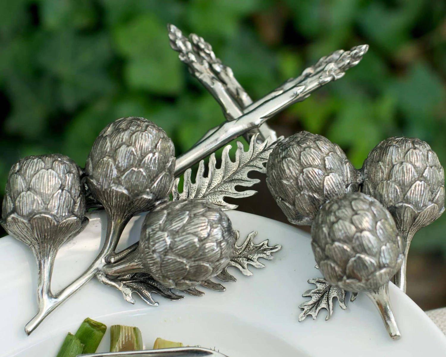 Vagabond House Artichoke Stoneware Tray Farmer's Market 3 Vagabond House Artichoke Stoneware Tray Farmer's Market