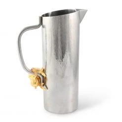 Vagabond House Gold Pomegranate Stainless Steel Pitcher