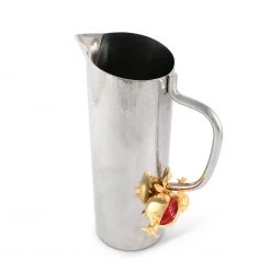 Vagabond House Gold Pomegranate Stainless Steel Pitcher 7 Vagabond House Gold Pomegranate Stainless Steel Pitcher