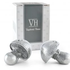 Vagabond House Mushroom Salt & Pepper Set Farmer's Market