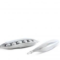 Vagabond House Pea Pod Salt & Pepper Set Farmer's Market