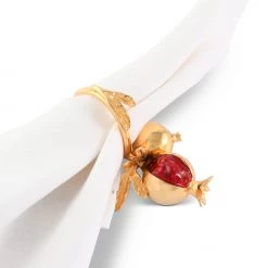 Vagabond House Farmer's Market Pomegranate Napkin Ring