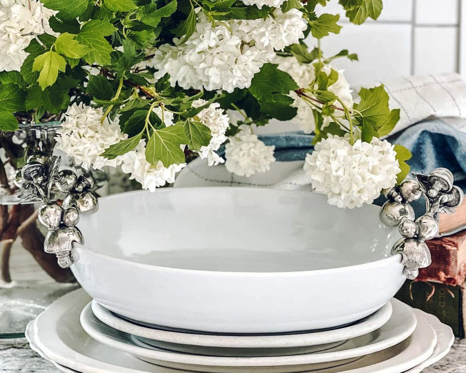 Vagabond House Vegetable Stoneware Dish 7 Vagabond House Vegetable Stoneware Dish