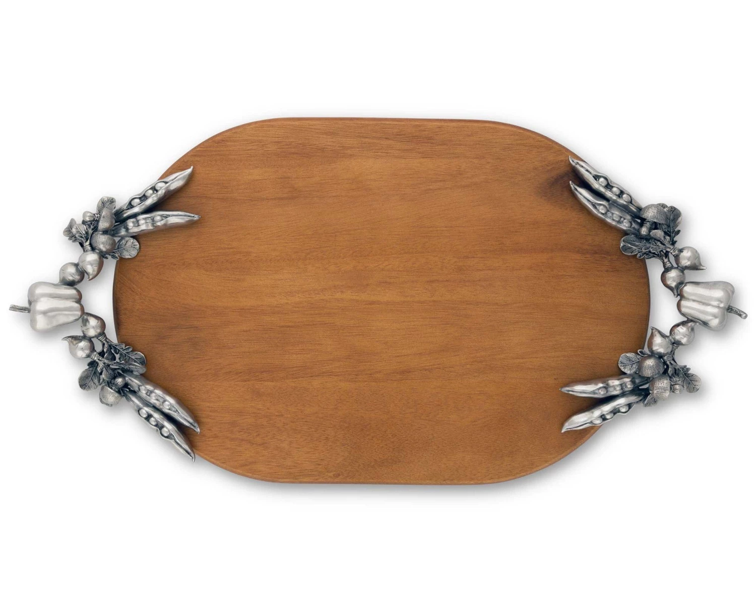 Vagabond House Farmer's Market Veggie Fresh Oval Cheese Tray 3 Vagabond House Farmer's Market Veggie Fresh Oval Cheese Tray