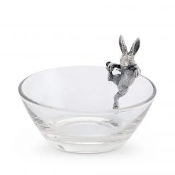 Vagabond House Garden Friends Bunny Dip Bowl
