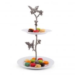 Vagabond House Butterfly Dessert Stand